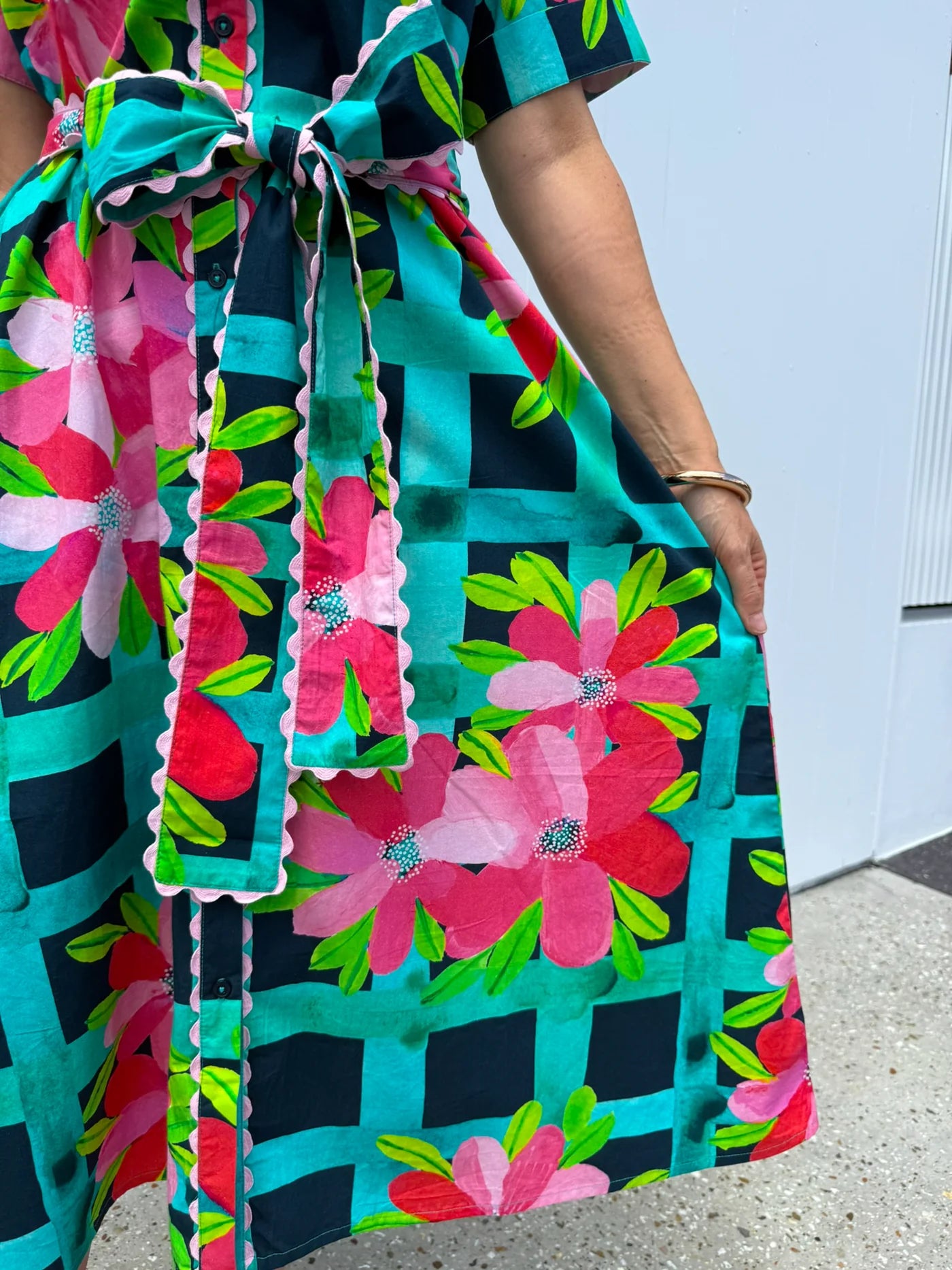 Liv & Milly - Ella Dress - Garden Trellis