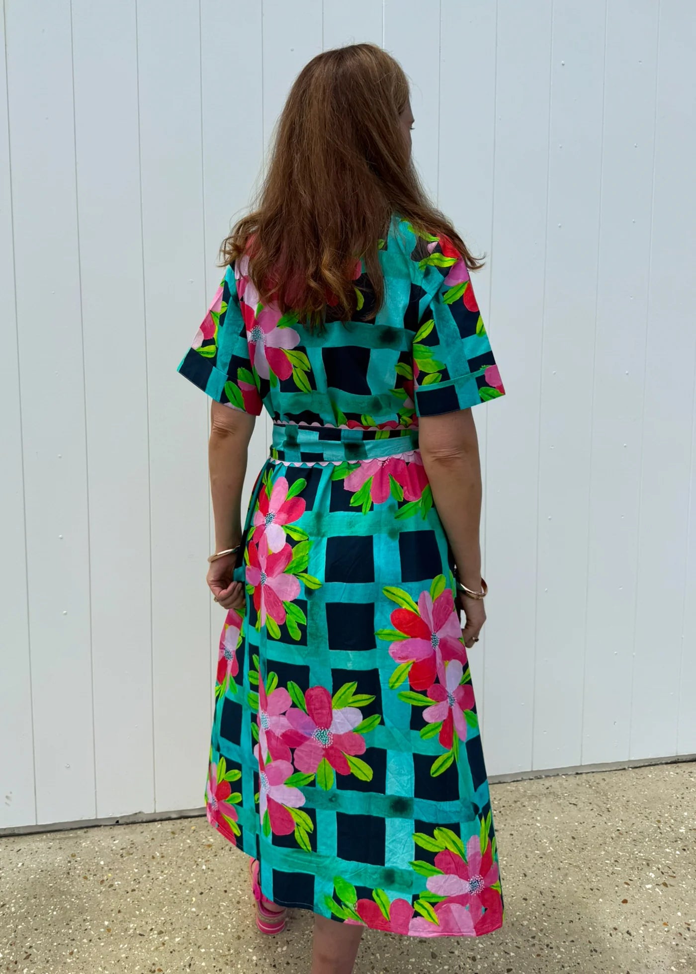 Liv & Milly - Ella Dress - Garden Trellis