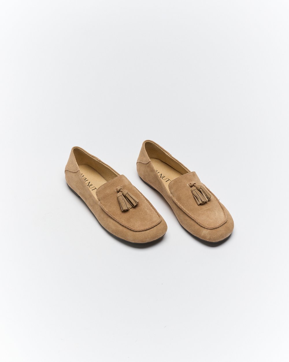 Walnut Melbourne - Dion Leather Loafer - Camel Suede