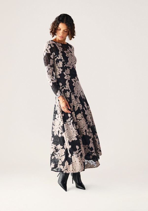 Mos the Label - Brigitte Maxi Dress - Black