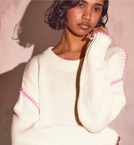 50% OFF - Walnut Melbourne - Pasadena Jumper | Cream