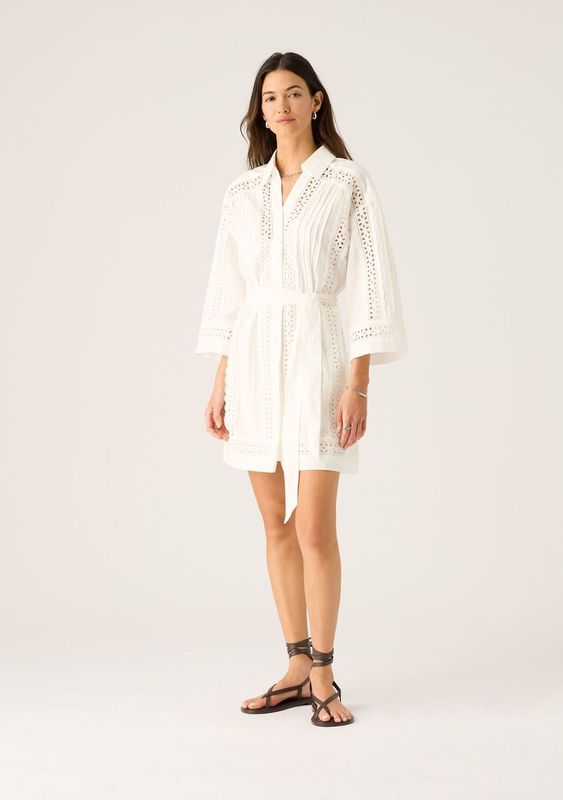 Mos - Valentina Mini Dress - White