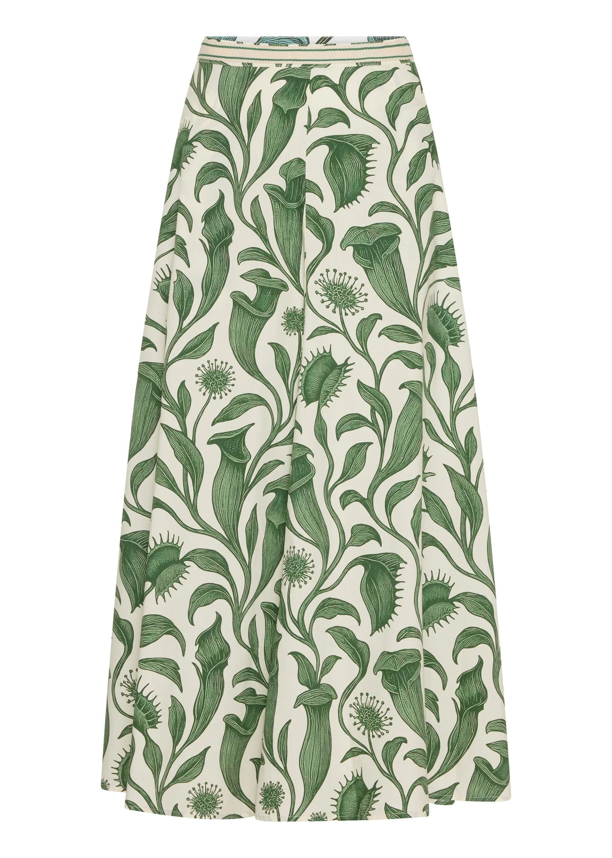 Pol Clothing - Botanica Skirt - Botanica Print