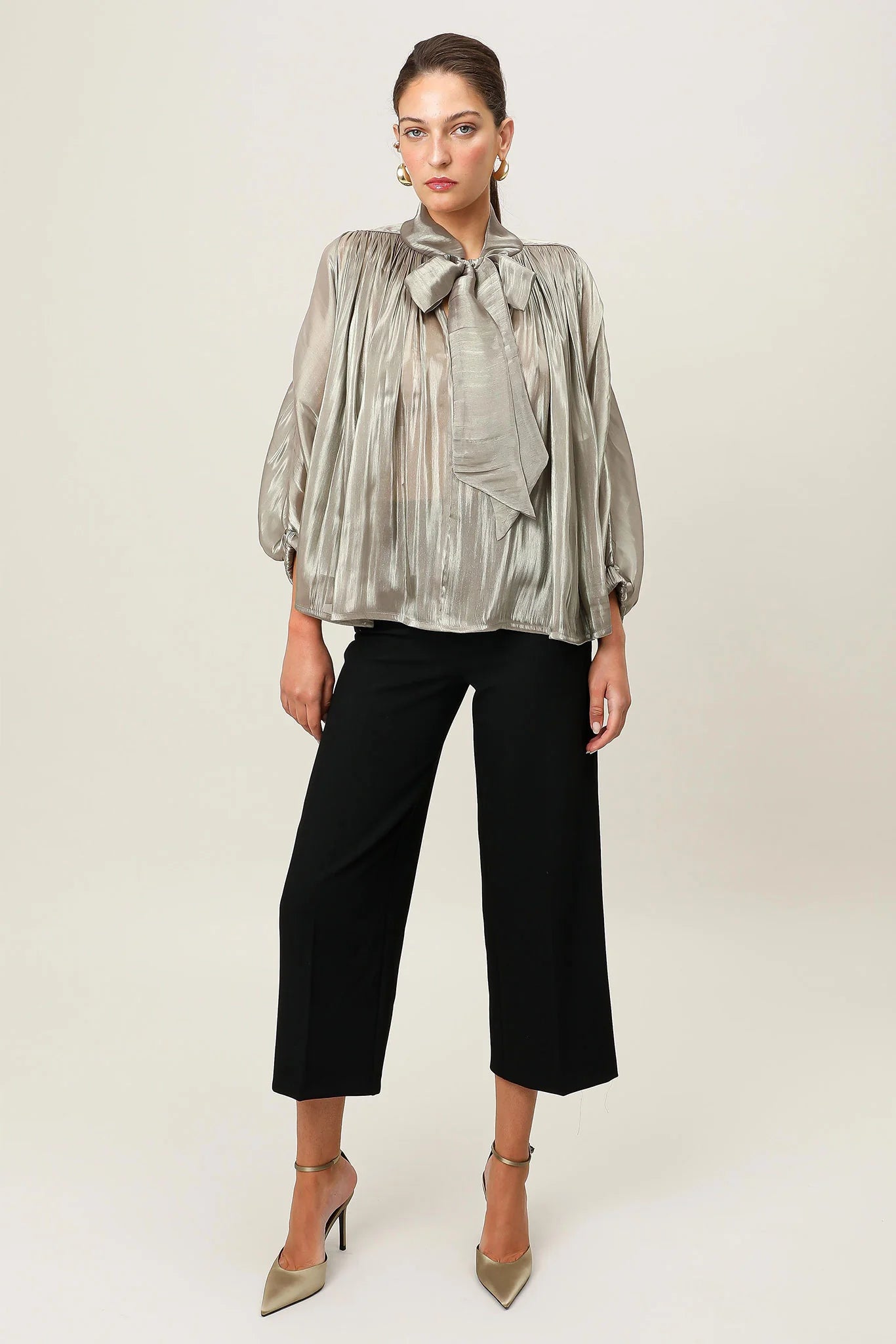 Realm Origin - Atelier Bow Top - Metallic Bronze