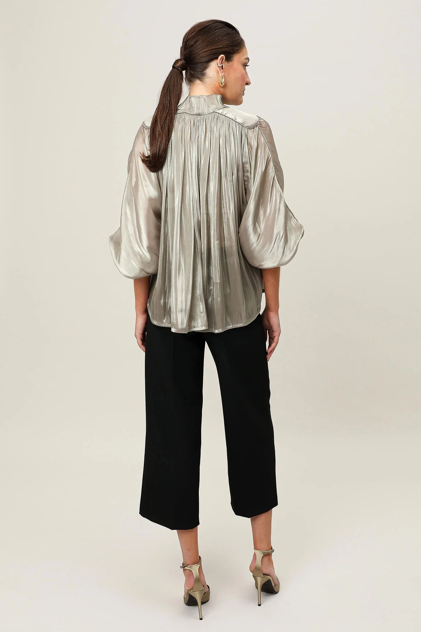 Realm Origin - Atelier Bow Top - Metallic Bronze