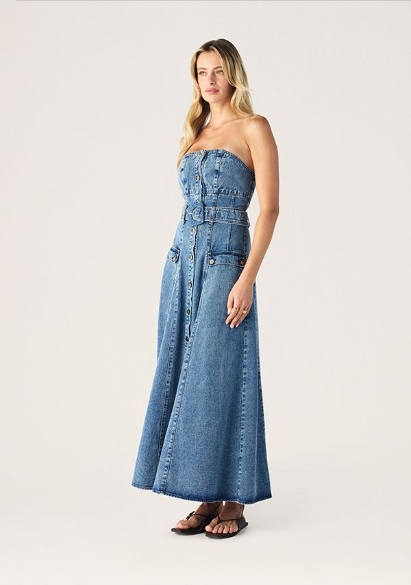 Mos the Label - Aveline Denim - Light Indigo