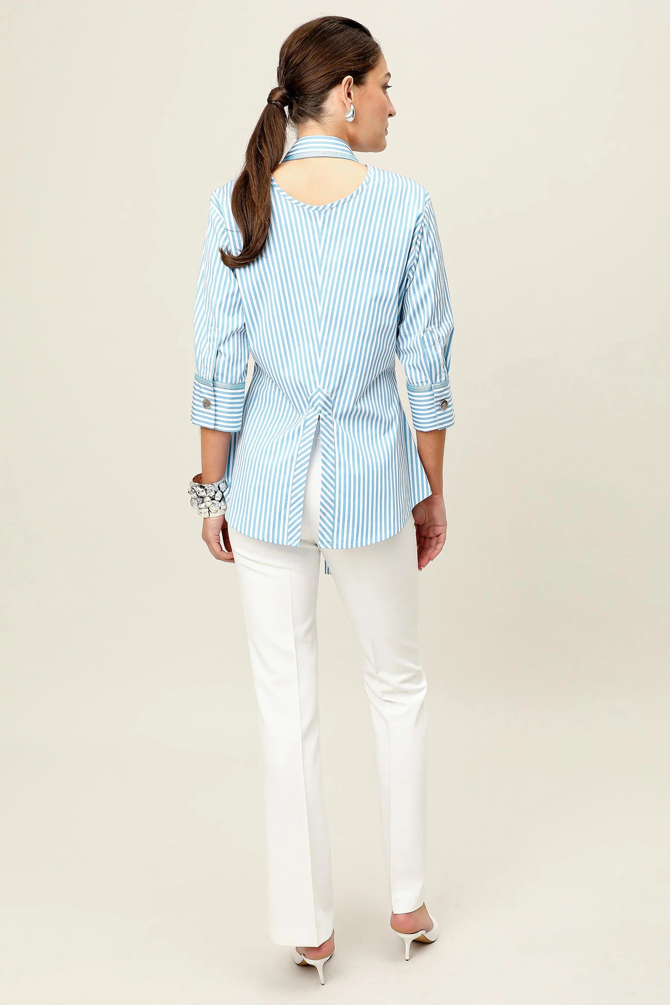 Realm Origin - Vera Nova Shirt - Blue Stripe