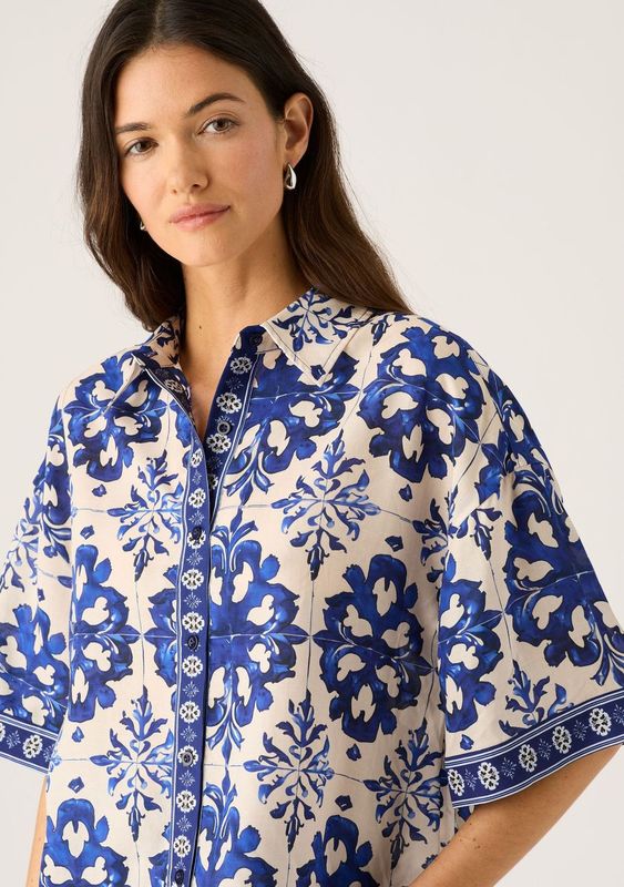 Mos - Mirella Shirt - Mirella Print